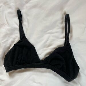 SKIMS Black Triangle Bralette